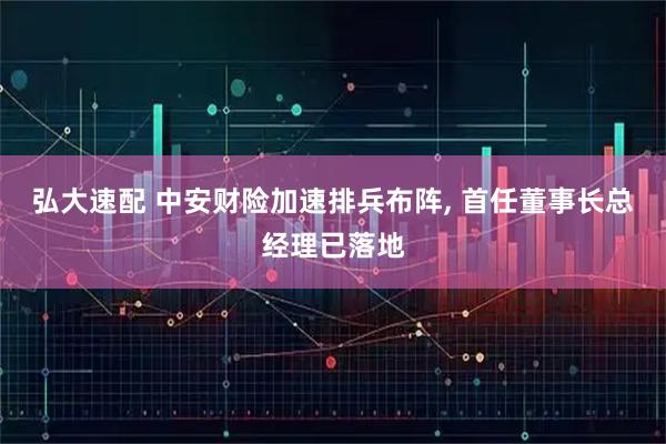 弘大速配 中安财险加速排兵布阵, 首任董事长总经理已落地